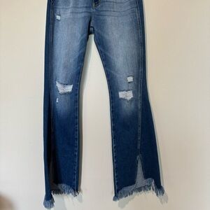 KanCan shark bite Jeans wore once. Super cute.